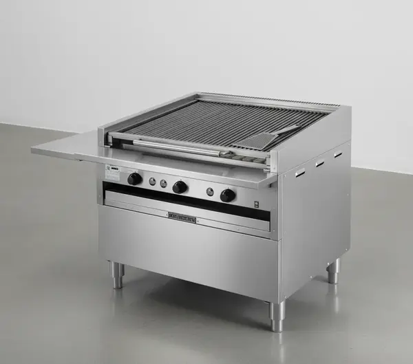 Magikitch'n 60" Gas Countertop Charbroiler with Lava Rocks