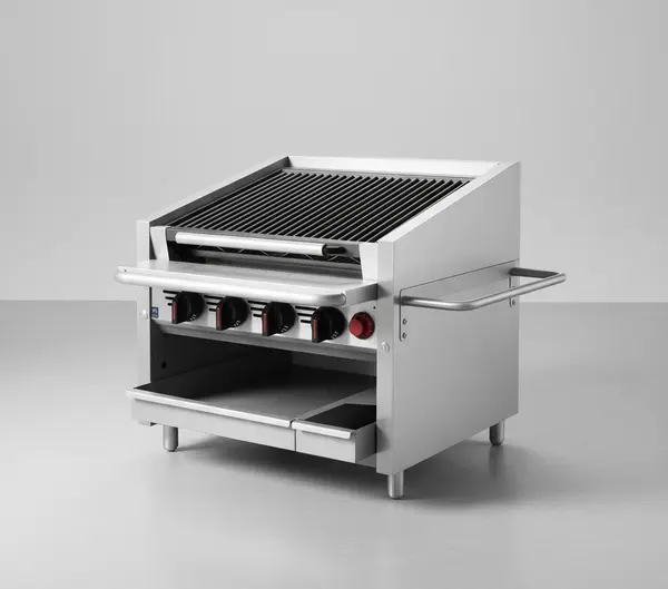 Magikitch'n CM-RMB-660 60" Gas Charbroiler with Manual Control