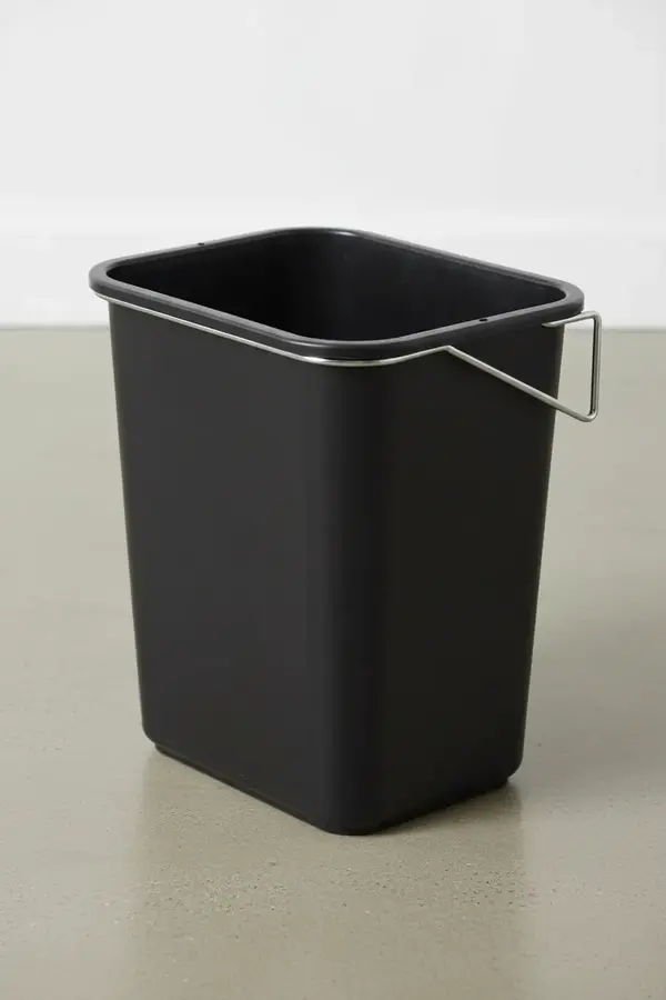 Metro BCWB2D Plastic Waste Basket for Utility Carts