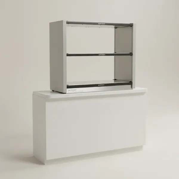 Metro 2Go Grab & Go Hot Station with Controlled Shelves