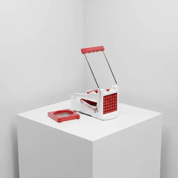 NORPRO Deluxe French Fry Cutter with Suction Base and Fruit Wedger