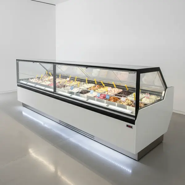 Oscartek Diamond 1 Gelato/Ice Cream Showcase Display