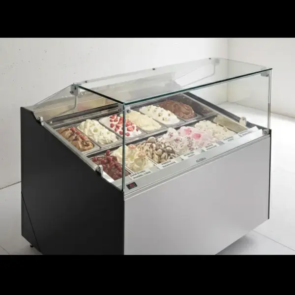 Oscartek GIA SQ G2106 Gelato/Ice Cream Showcase
