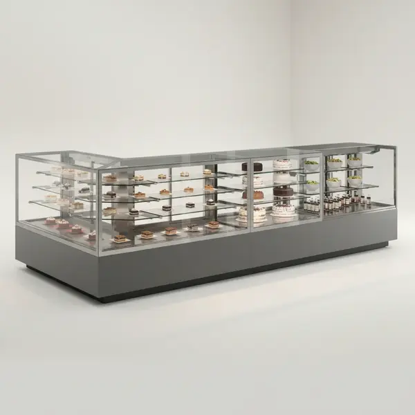 Oscartek ITALIA 2 DPA90RT Deli/Pastry Showcase 59" x 79"