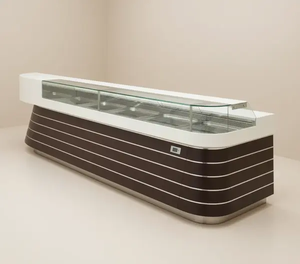 Oscartek SHSQ1500T 71" Square Glass Sushi Display