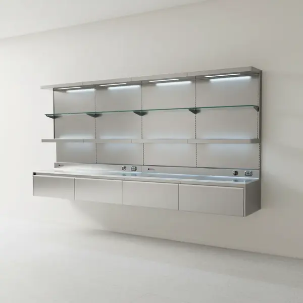 Oscartek WALL SHELVING DISPLAY WS1 1000