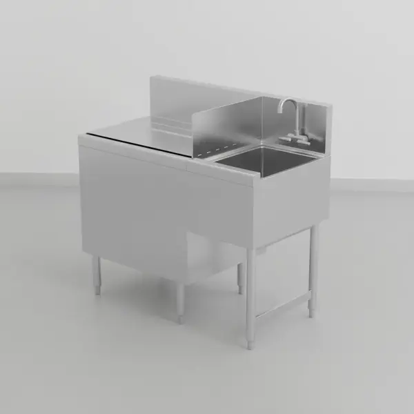 Perlick Corporation 7054L End Splash for TS/TSF Series