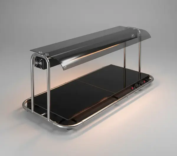 Piper Products D24050 Berkeley Heated Shelf Food Warmer