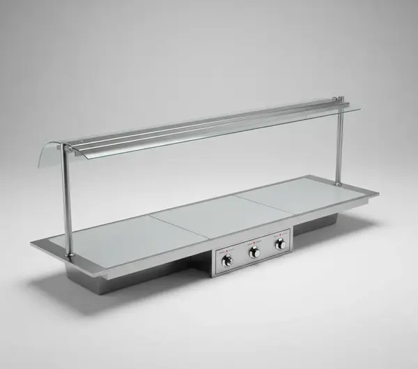 Piper Products D36050 Berkeley Heated Shelf Food Warmer