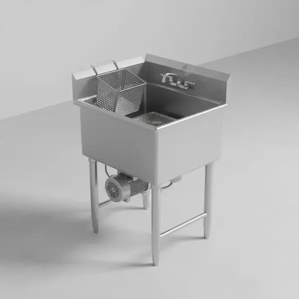 Power Soak SS-S-230-1 Silver Soak Sink