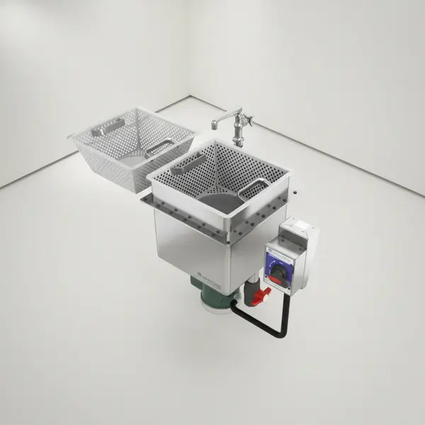 Power Soak SS-W-208-1 Silver Soak Sink - 11 Gallon Wash Tank