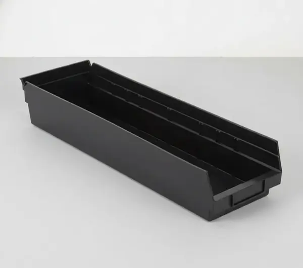 Quantum Food Service QSB106BR Economy Shelf Bin - Black