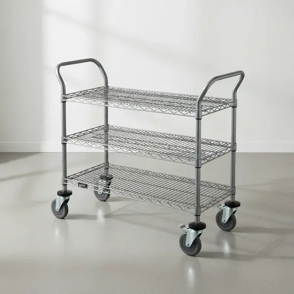 Quantum Food Service WRC-2448GY-3 Utility Cart
