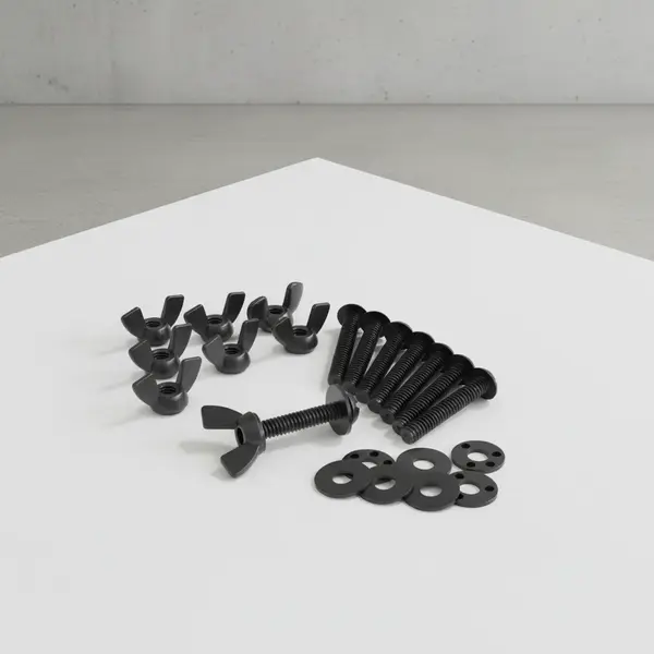 San Jamar 770400 Carlisle - Sneeze Guard Hardware