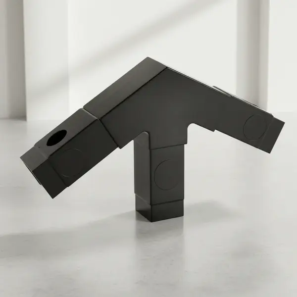 San Jamar 900503 Carlisle Sneeze Guard Assembly Block - 1"