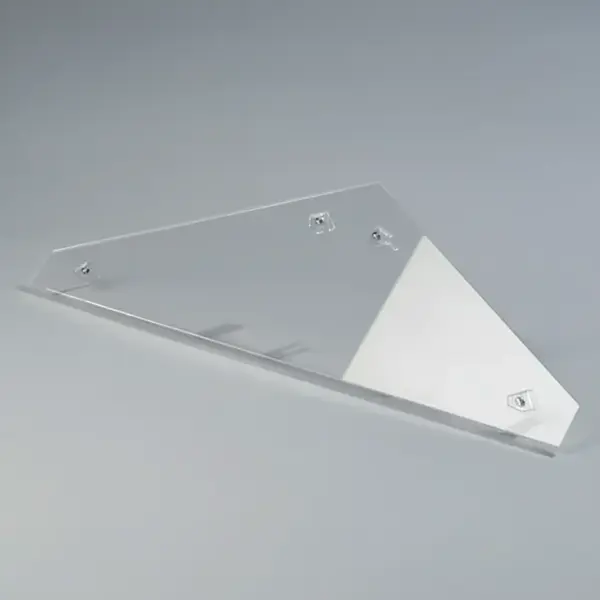 San Jamar 905207 Carlisle Sneeze Guard End Panel