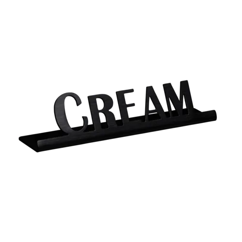 Service Ideas 1C-ST-CREAM-SIGN-BX