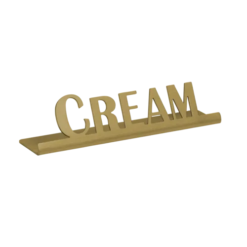 Service Ideas 1C-ST-CREAM-SIGN-VG