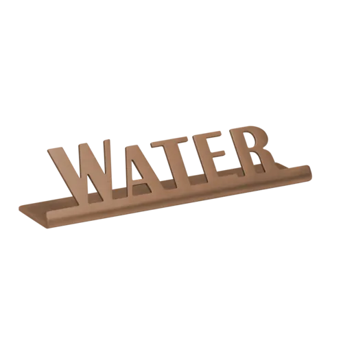 Service Ideas 1C-ST-WATER-SIGN-RG