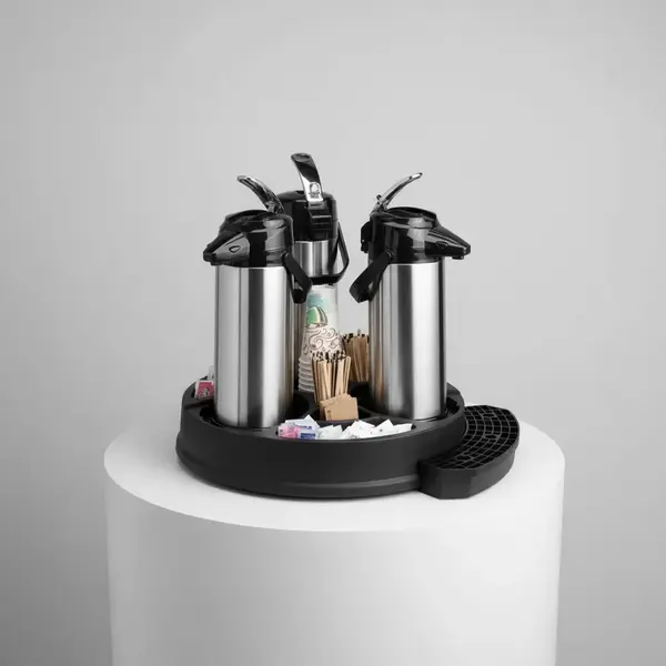 Service Ideas RRAP3BLK Roto Rack™ Airpot Serving Rack