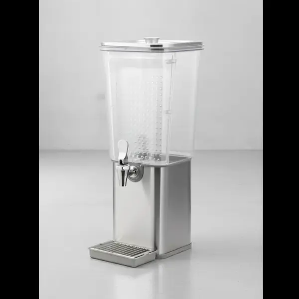 Service Ideas SCD30SS Square Infusion Beverage Dispenser - 3 Gallon