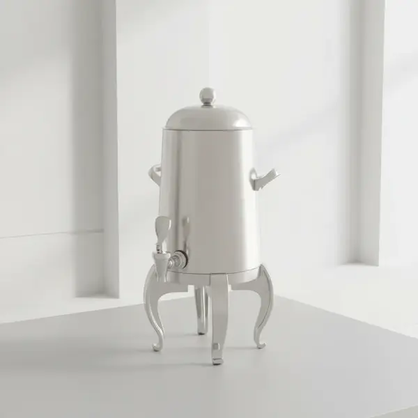 Service Ideas URN15VBSRG Flame Free™ Thermo-Urn™ - 1.5 Gallon Brushed Stainless