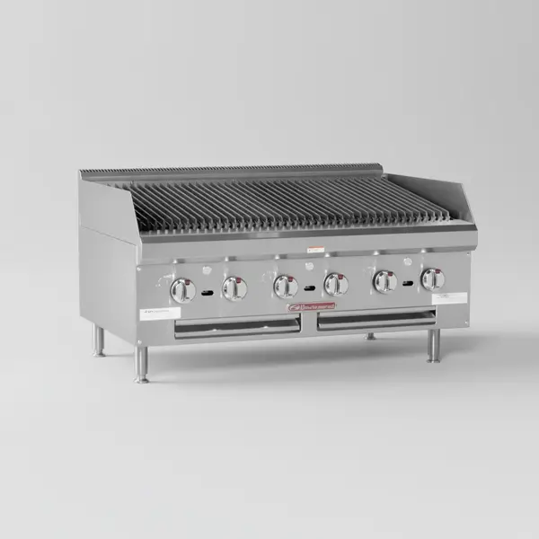 Southbend HDCL-48 48" Gas Charbroiler with Lava Rocks