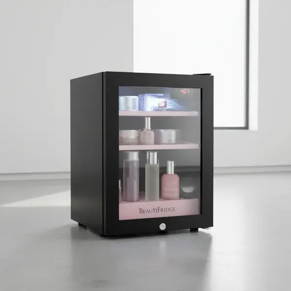 Summit Commercial LX114LP Countertop Refrigerator for Cosmetics