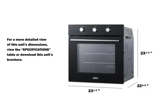 Summit Commercial SGW241BK