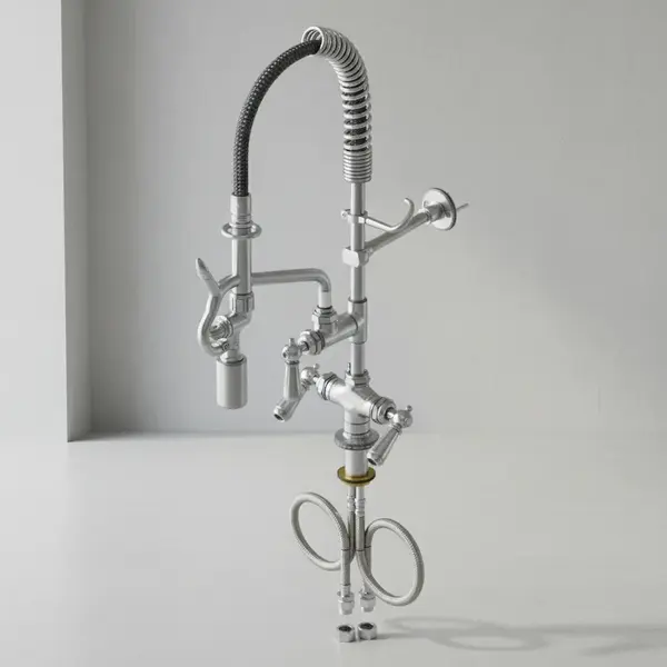 T&S Brass MPY-2DCN-08-CR