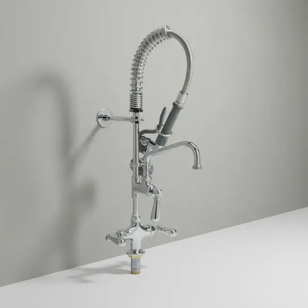 T&S Brass MPZ-2DCN-08-CR