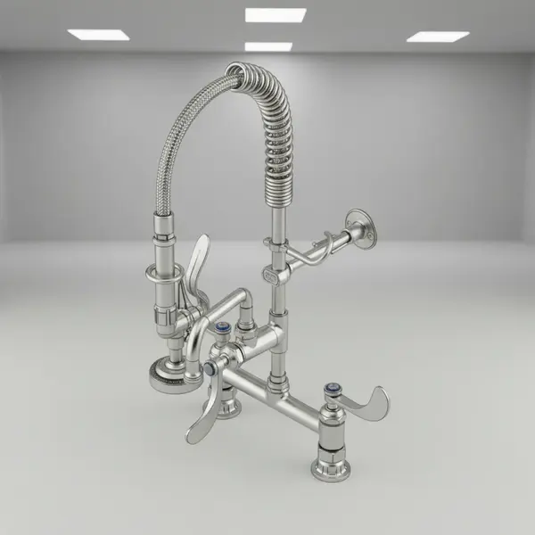 T&S Brass MPZ-8DWN-08-CR