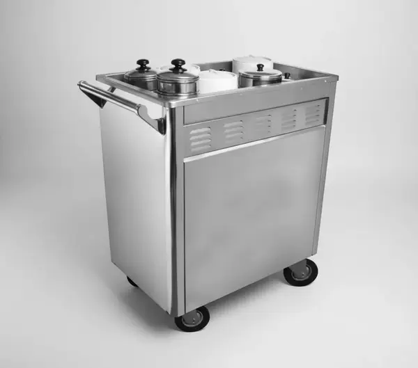 Town Equipment 36615 Dim Sum Cart with Heated Waterbath