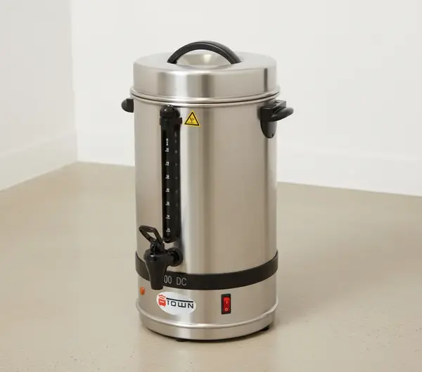 Town Equipment 39115 Heavy Duty Coffee Maker Percolator Urn - 80 Cups