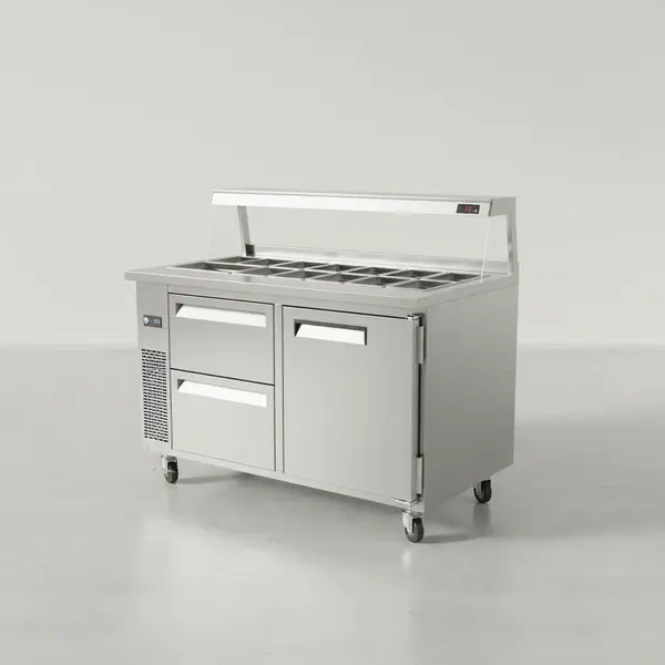 Turbo Air PST-48-D2R(L)-FB-N