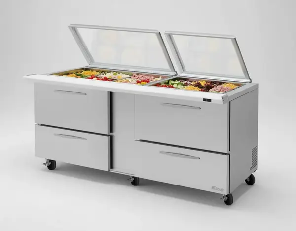 Turbo Air PST-72-30-D4-N-GL