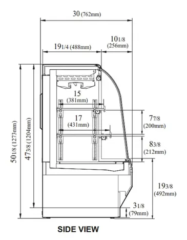 Turbo Air TCDD-72H-W(B)-N