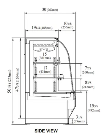 Turbo Air TCDD-96H-W(B)-N