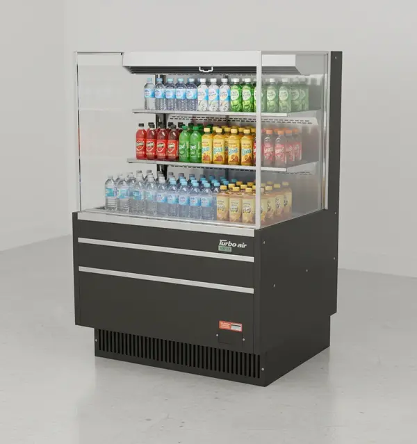 Turbo Air TOM-36L-UF-W(B)-3S-N