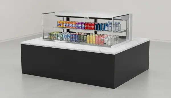 Turbo Air TOM-60L-UFD-W(B)-2SI-N