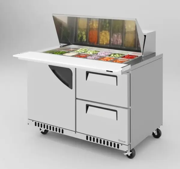 Turbo Air TST-48SD-18-D2R(L)-FB-N