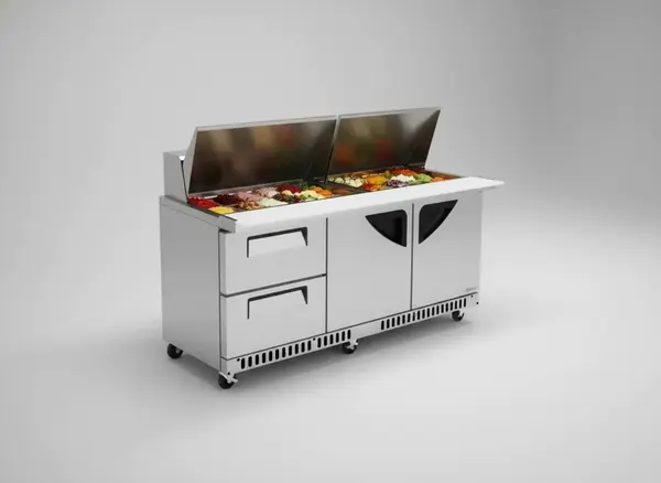 Turbo Air TST-72SD-30-D2LR-FB-N