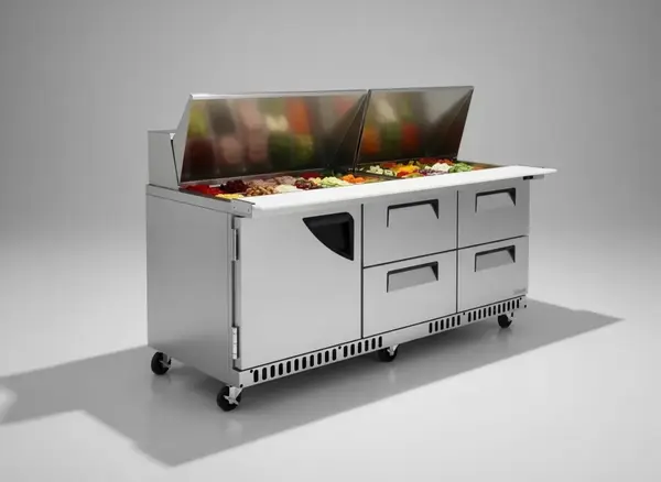 Turbo Air TST-72SD-30-D4R(L)-FB-N