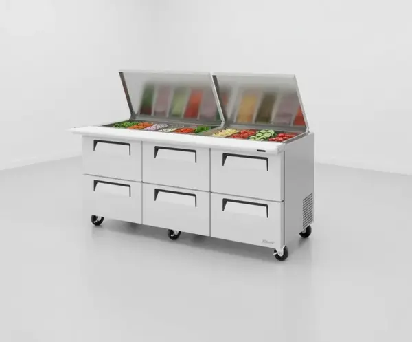 Turbo Air TST-72SD-30-D6-N-FL