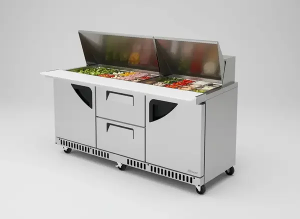 Turbo Air TST-72SD-30-LD2R-FB-N