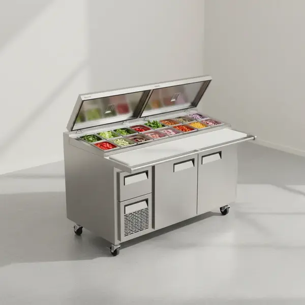 Turbo Air TST-72SD-D2LR-FB-N