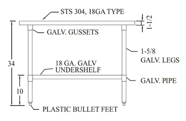 Turbo Air TSW-2460S