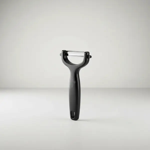 Victorinox Swiss Army 6.0943.3 Iota Peeler - Serrated Double-Edge Black