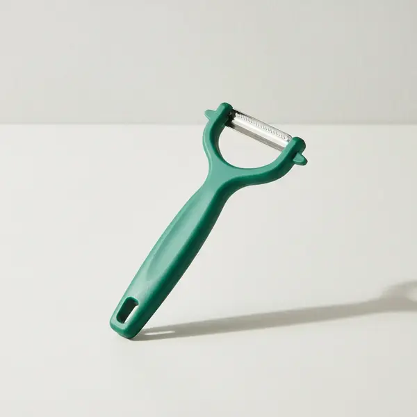 Victorinox Swiss Army 6.0943.4 Iota Peeler - Serrated Double-Edge Green