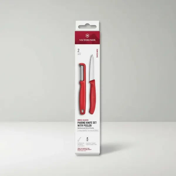 Victorinox Swiss Army 6.7111.21C1 2-Piece Serrated Peeler & Paring Set